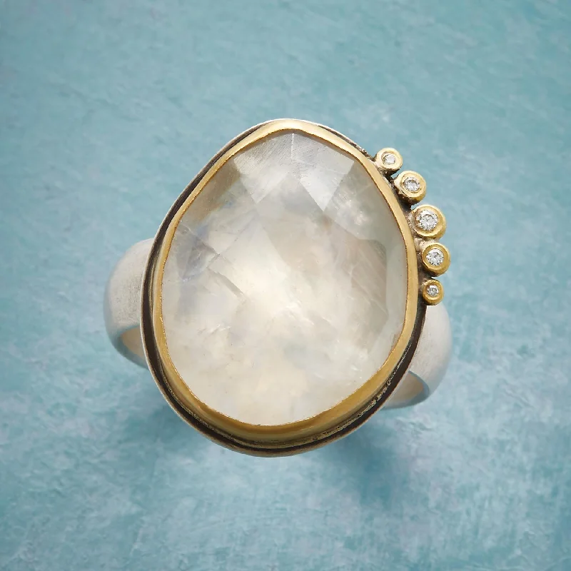 Over The Moon Diamond Ring