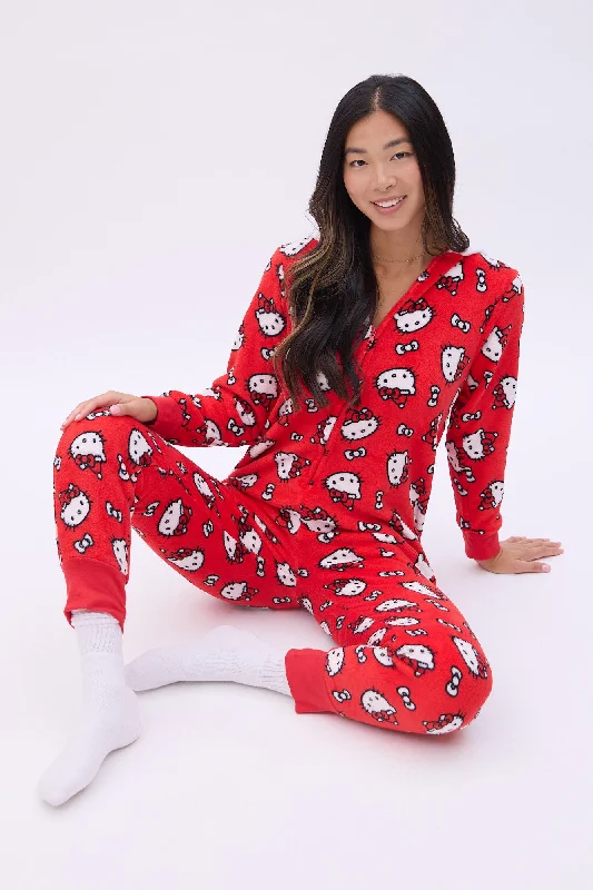 Hello Kitty Hooded Onesie