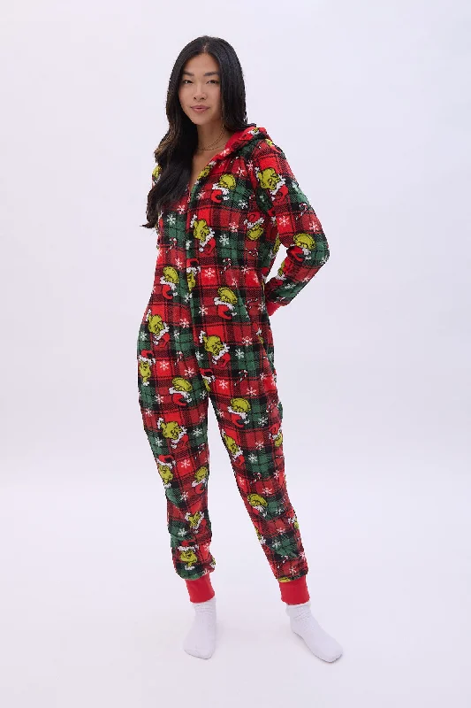 The Grinch Hooded Onesie