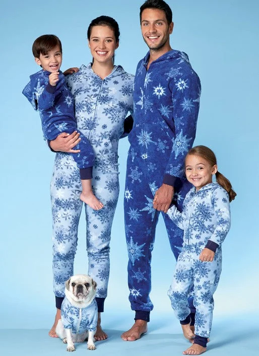 McCalls Unisex and Children's Onesies M7518