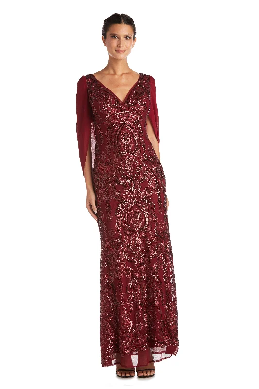 R&M Richards 5909 Long Mother Of The Bride Dress