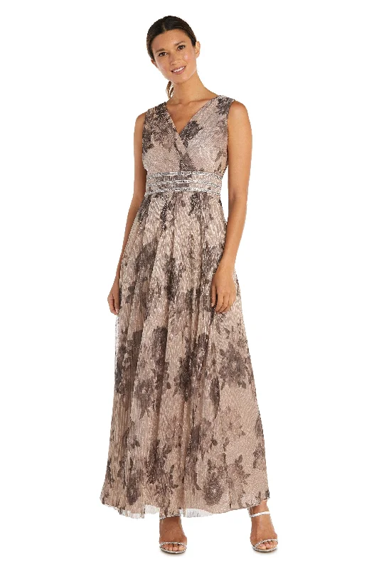 R&M Richards 7938P Long Sleeveless Petite Dress Sale