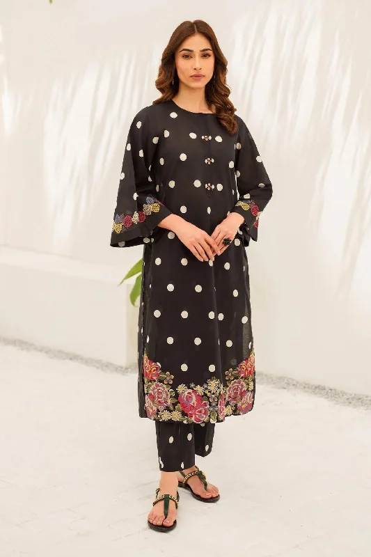 Black Lawn Readymade 2PC Suit