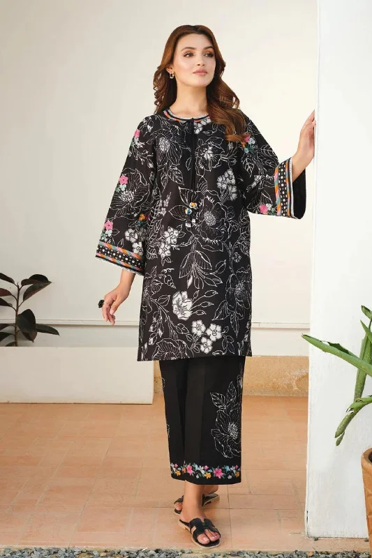 Black Lawn Readymade Semi Formal Suit