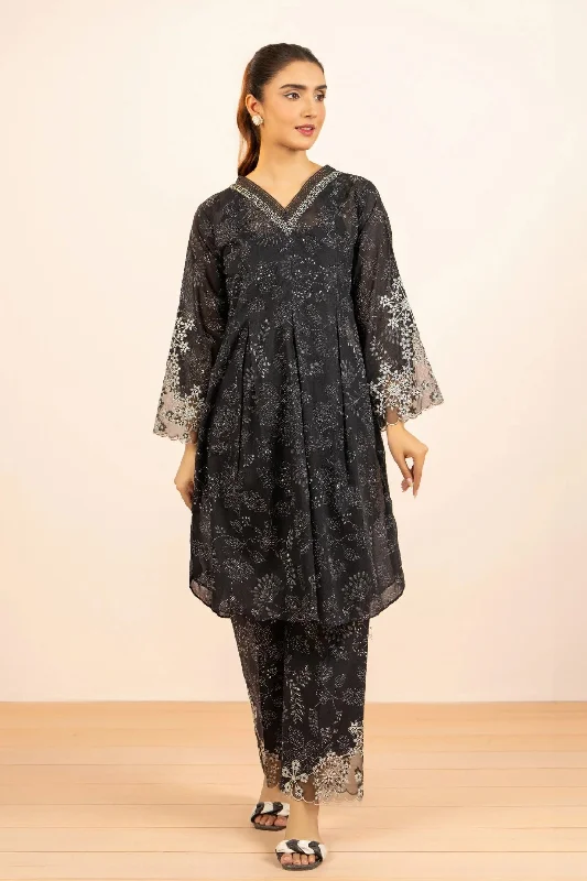 Black Readymade 2PC Salwar Kameez