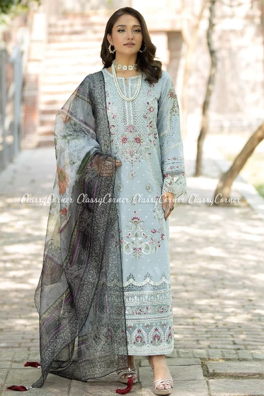 Grey Lawn 3PC Suit