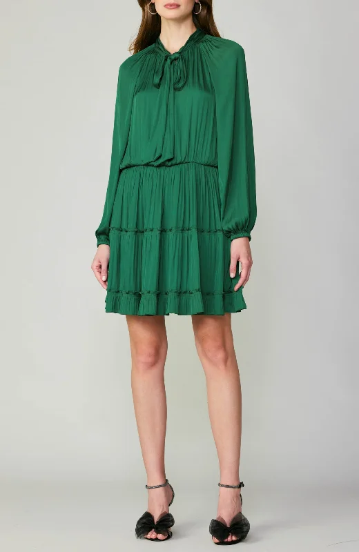 Current Air - High Neck Tiered Dress