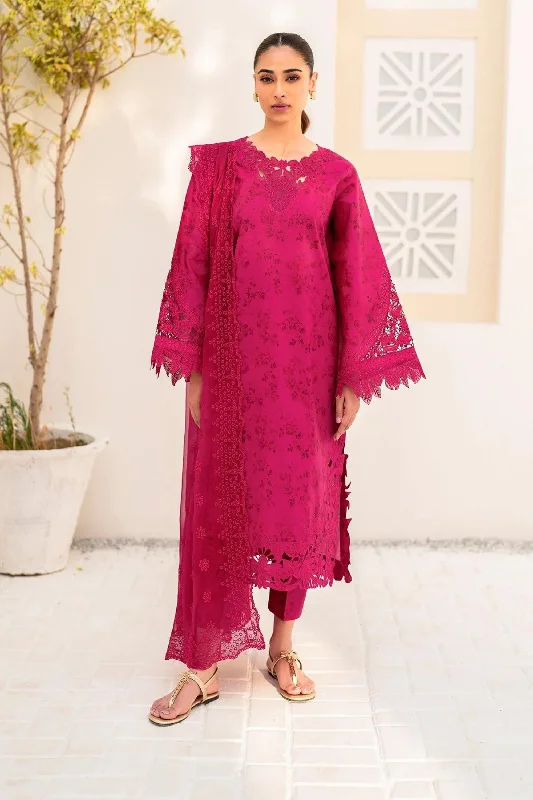 Hot Pink Formal Wear Lawn Suit