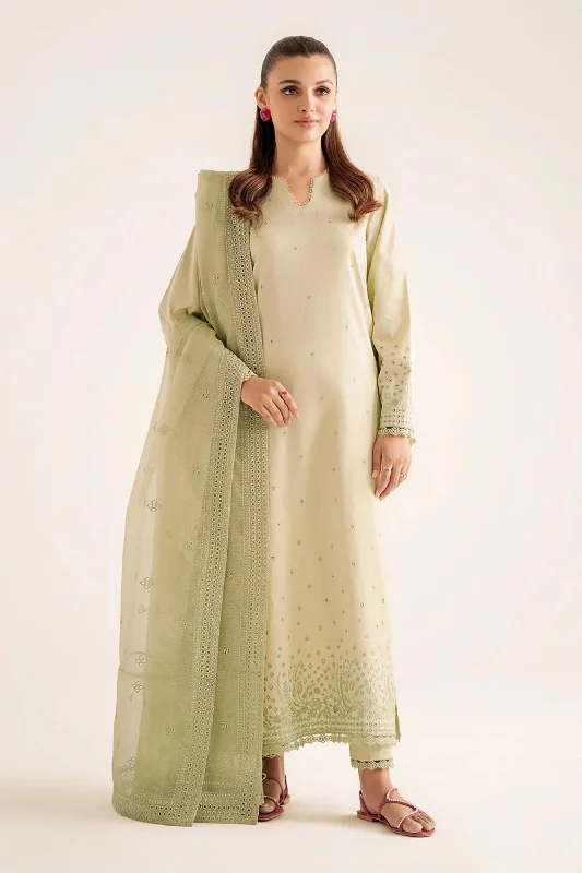 Light Green Lawn Salwar Kameez