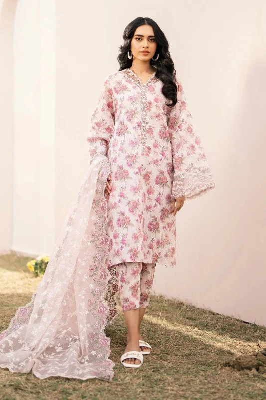 Light Pink Embroidered Lawn Suit