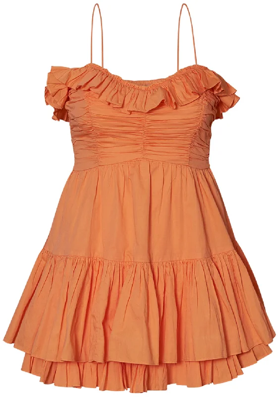 Linny Dress Tangerine