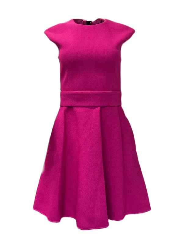 Marella By Max Mara Women's Fuxia Centro Sleeveless A Line Dress NWT