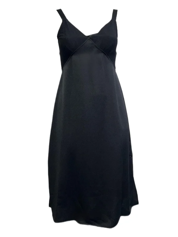 Marina Rinaldi Women's Black Dove Sleeveless Cami Dress Size 8W/17 NWT