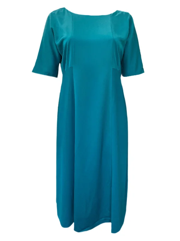 Marina Rinaldi Women's Green Dolmen Shift Dress NWT