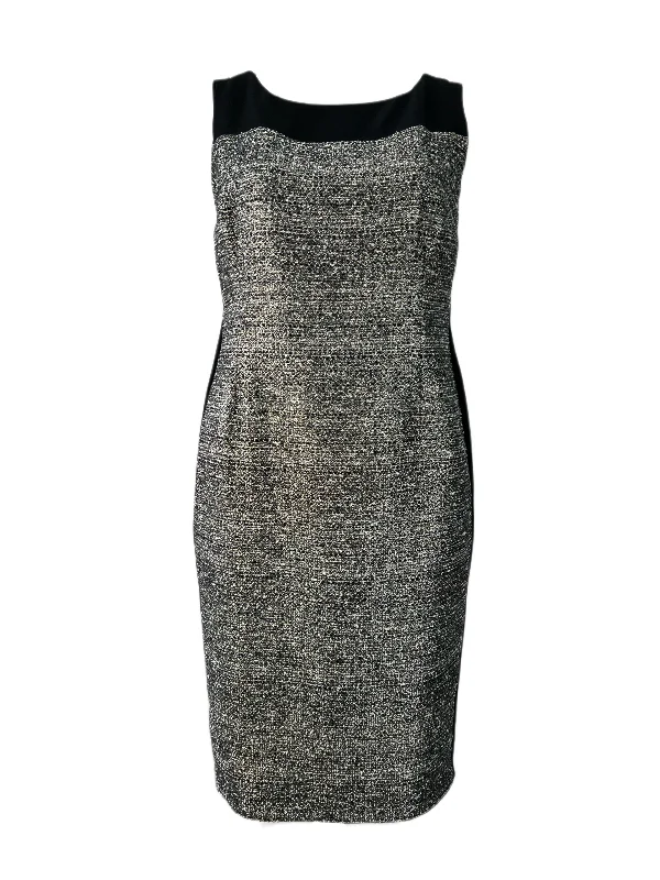 Marina Rinaldi Women's Nero Duo Sleeveless Tweed Dress Size 16W/25 NWT A-line unclassified dresses