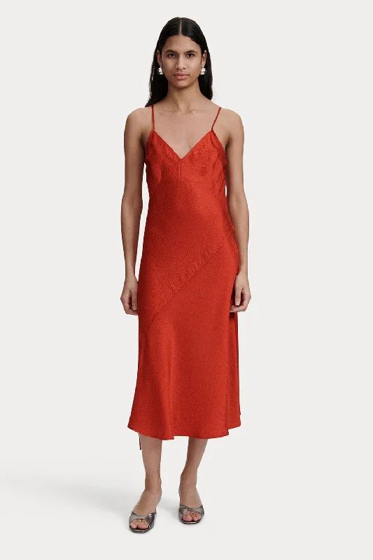 Rachel Comey Granger Dress Tomato