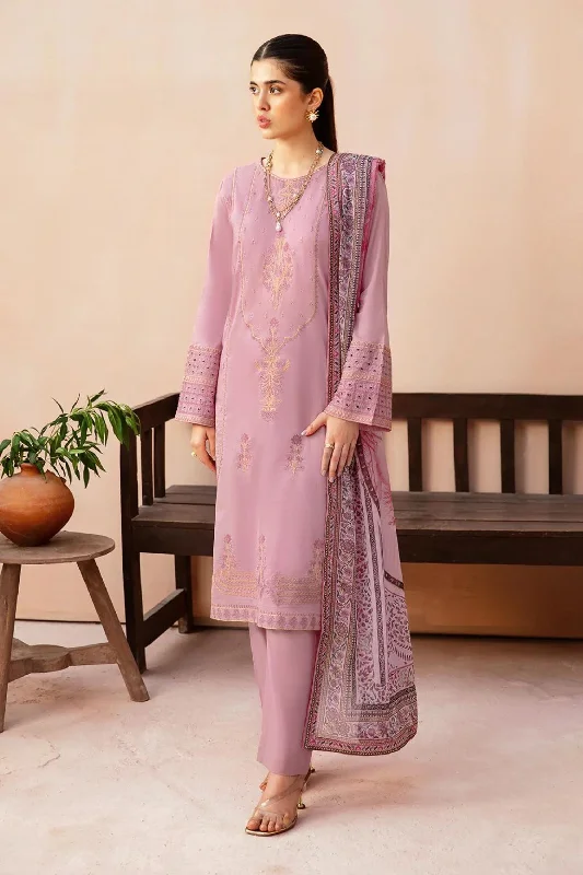 Tea Pink 3pc Lawn Suit