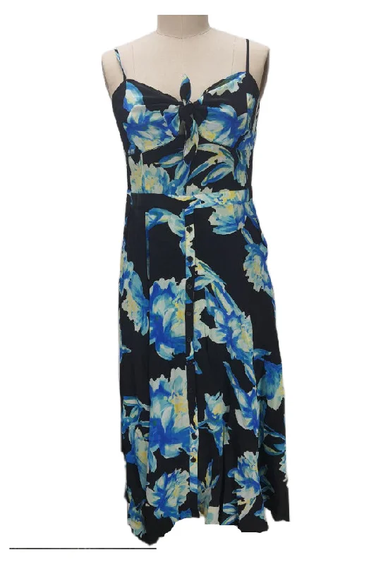 YUMI KIM Women's Monet Lotus Pretty Woman Dress #DR17105 Large NWT