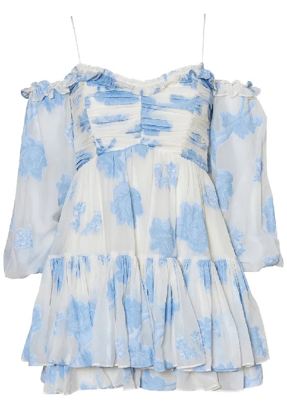 Zennia Dress Blueberry Forest