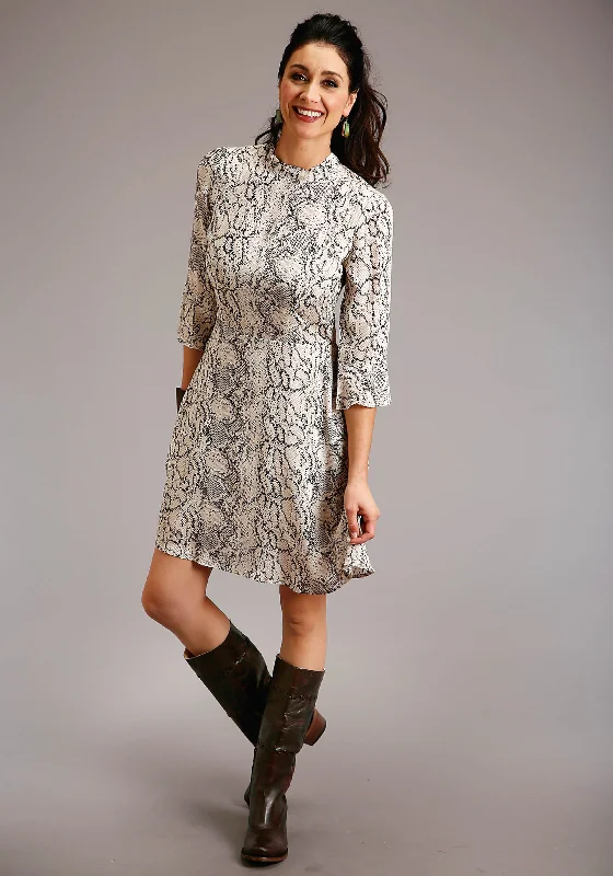 Women's Stetson Snake Print Western Dress