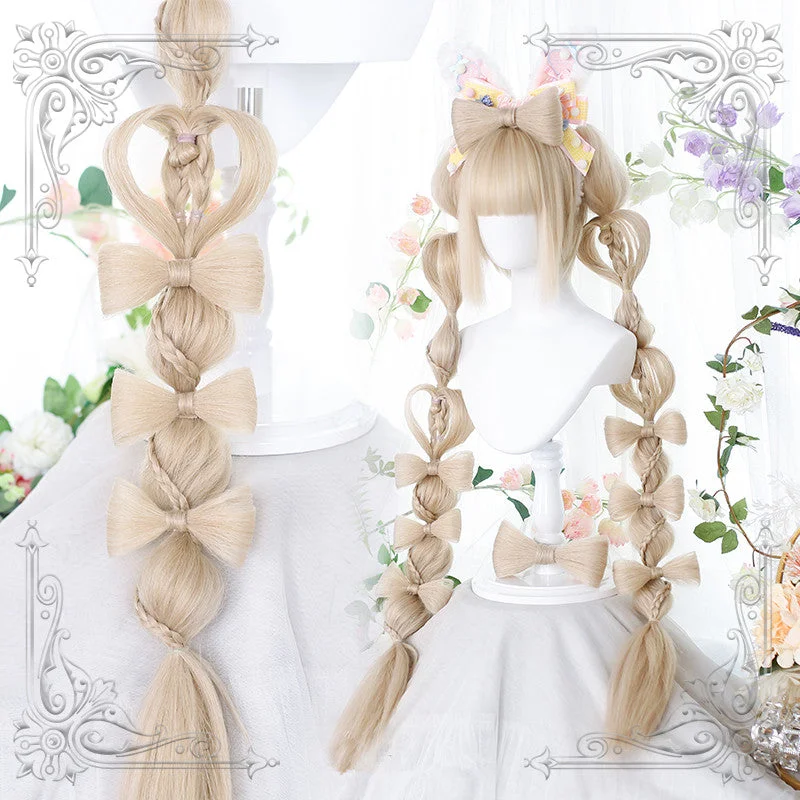 Lolita short wig + tiger clip ponytail yv30291