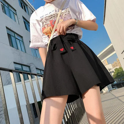 Love lace chiffon shorts YV43907