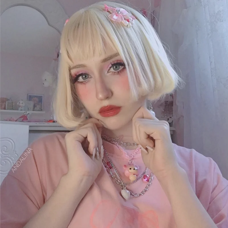 Review from Harajuku cool short wig YV43018